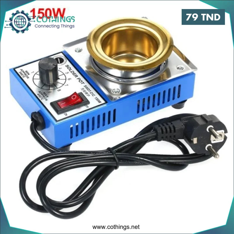Acheter Four de fusion d'étain pour Etamage à température réglable 220 V 150 W en Tunisie -  Disponible au meilleur prix sur CoThings