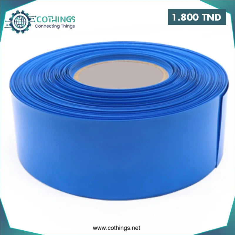 Acheter Gaine PVC thermorétractable pour batterie 18650 largeur 85mm, L=10cm en Tunisie -  Disponible au meilleur prix sur CoThings