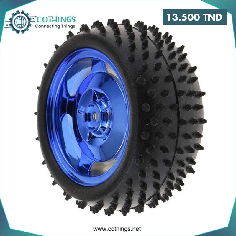 Acheter Grande roue de voiture intelligente de robot de 85 mm, surface de largeur de 38 mm en Tunisie -  Disponible au meilleur prix sur CoThings
