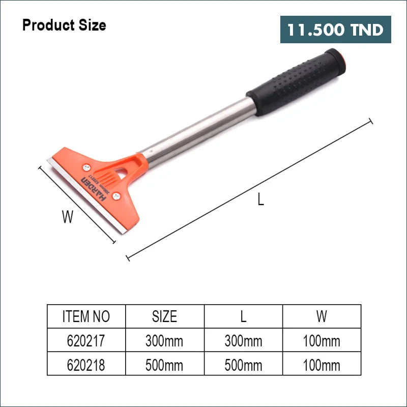 Acheter Grattoir en acier inoxydable Harden 620218 500 mm en Tunisie -  Disponible au meilleur prix sur CoThings