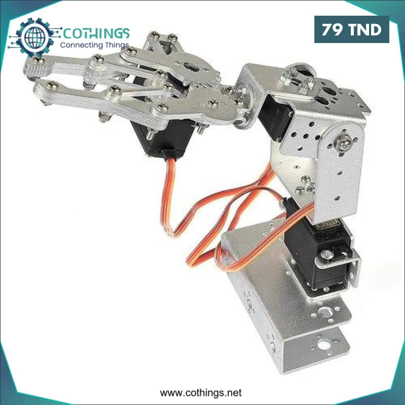 Acheter Griffe de manipulateur de bras de robot bricolage 3DOF (sans servo) en Tunisie -  Disponible au meilleur prix sur CoThings