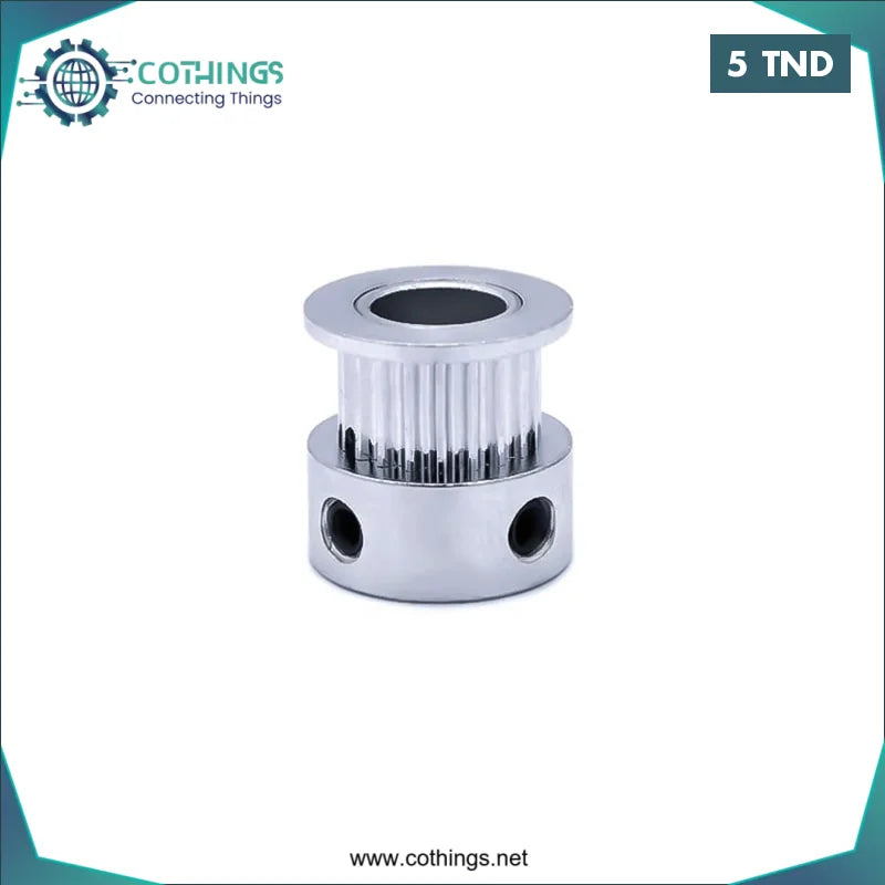 Acheter GT2-6mm largeur de courroie 20 dents 5mm alésage poulie synchrone en Tunisie -  Disponible au meilleur prix sur CoThings