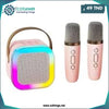 Acheter HAUT PARLEUR BLUETOOTH FJ-12DW RECHARGEABLE + 2 MICRO SANS FIL KARAOKE en Tunisie - Disponible au meilleur prix sur CoThings