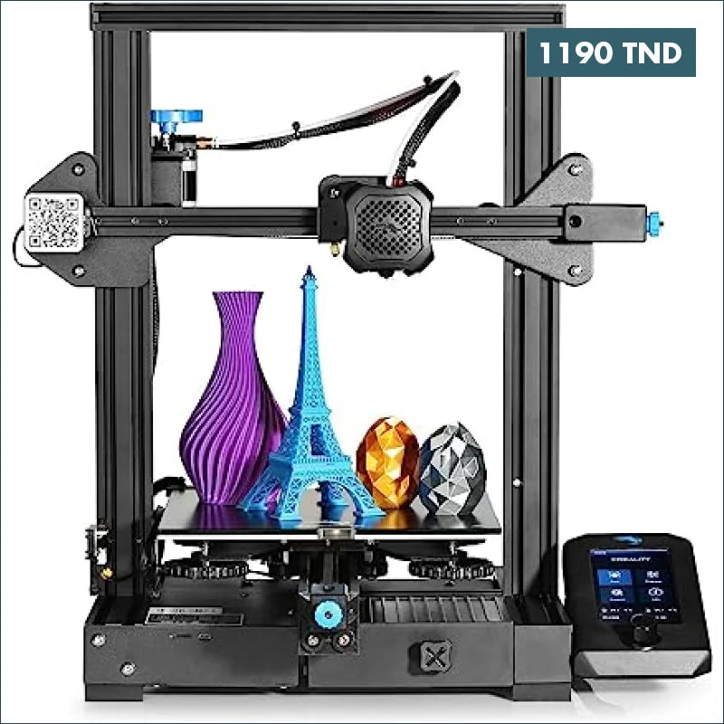 Acheter Imprimante 3D officielle Creality Ender 3 V2 en Tunisie -  Disponible au meilleur prix sur CoThings