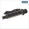 Acheter Incara Tower 60 Ø60mm à encastrer dans mobilier avec 4 prises 2P+T avec cordon en Tunisie - Disponible au meilleur prix sur CoThings