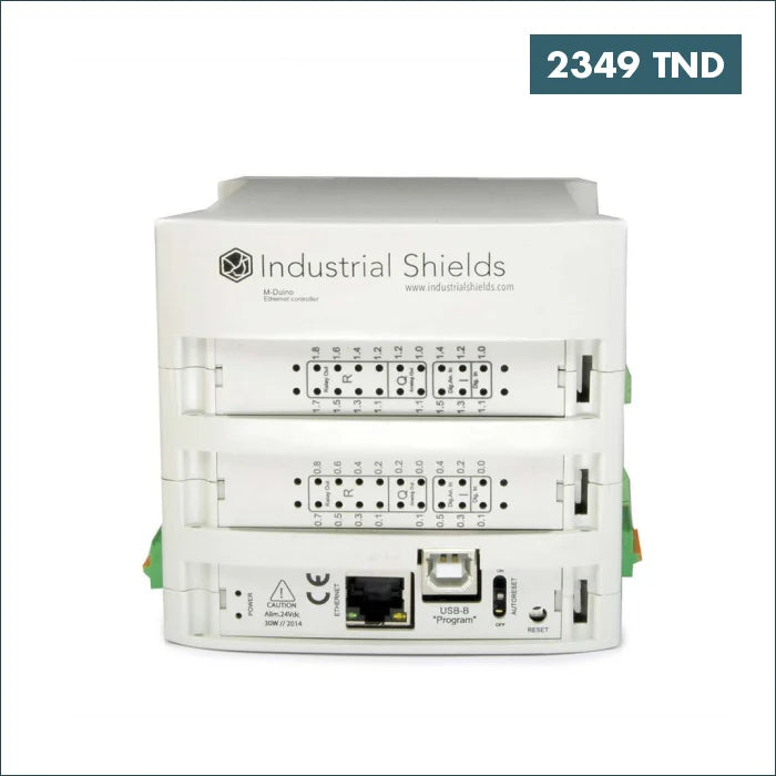 Acheter Industrial Shield - M-DUINO PLC Arduino 38R E/S Ethernet, USB, RS485, RS232, I2C, Modbus en Tunisie -  Disponible au meilleur prix sur CoThings
