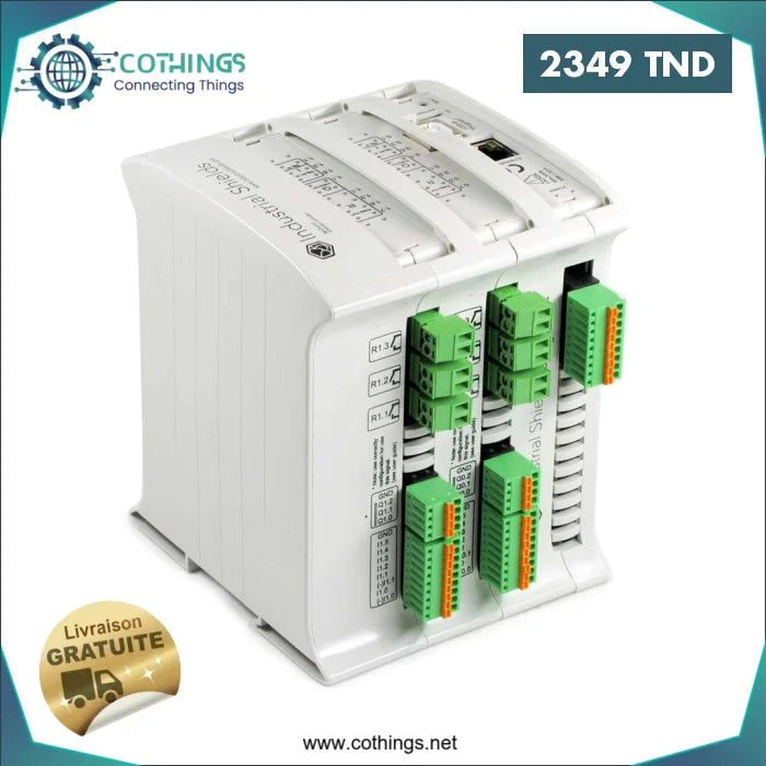 Acheter Industrial Shield - M-DUINO PLC Arduino 38R E/S Ethernet, USB, RS485, RS232, I2C, Modbus en Tunisie -  Disponible au meilleur prix sur CoThings