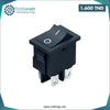 Acheter Interrupteur à Bascule DPST 4 Broches ON-OFF Bouton Noir Boîtier Noir - KCD1-4-201 en Tunisie - Disponible au meilleur prix sur CoThings
