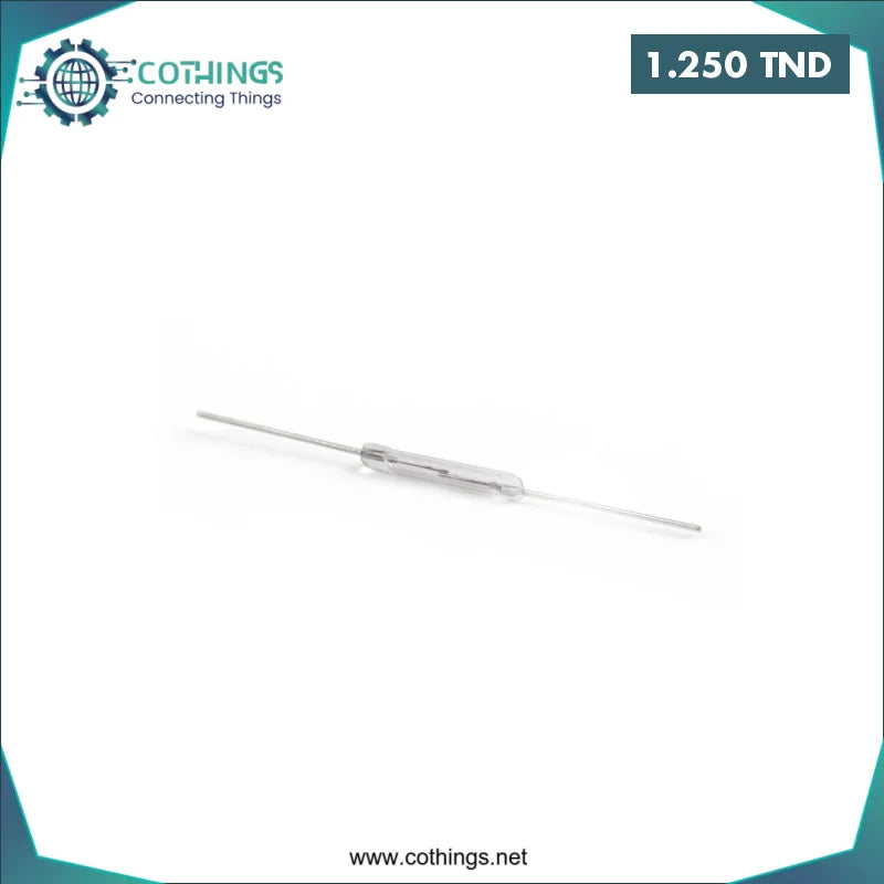 Acheter Interrupteur magnetiqie à lames blanches Y213 2 x 14 mm normalement ouvert en Tunisie -  Disponible au meilleur prix sur CoThings