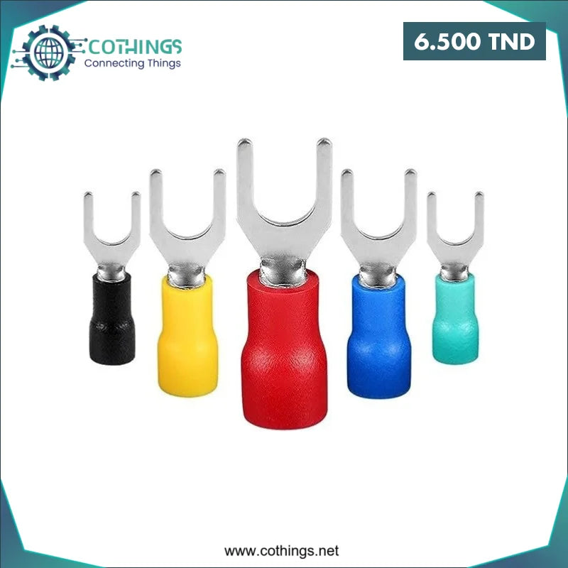 Acheter Jeu de 100 pcs COSSE FOURCHE SVL2-6 en Tunisie -  Disponible au meilleur prix sur CoThings