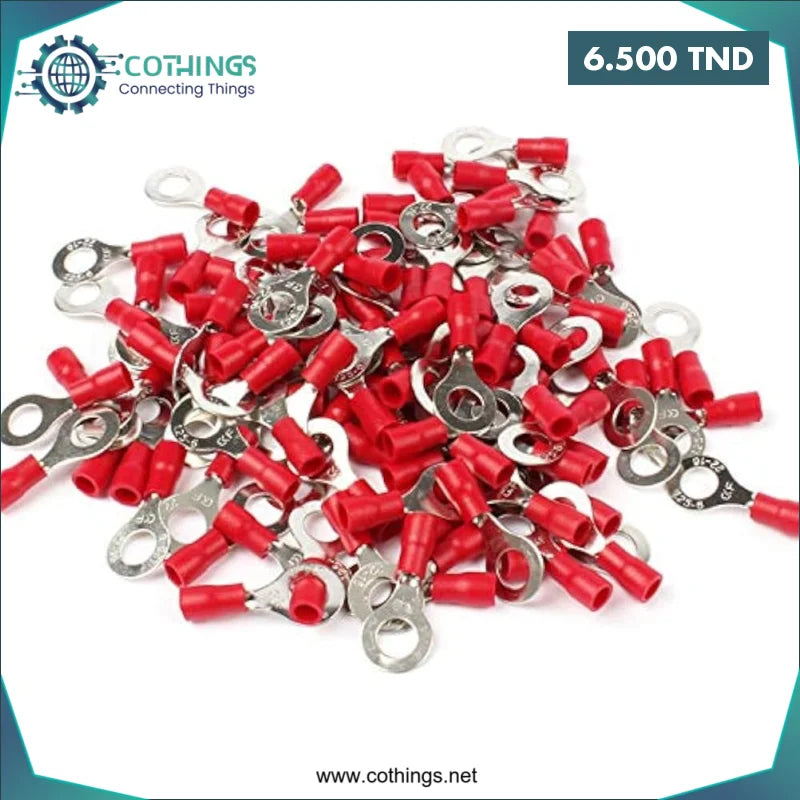 Acheter Jeu de 100 pcs COSSE ROND RVL1.25-4 en Tunisie -  Disponible au meilleur prix sur CoThings
