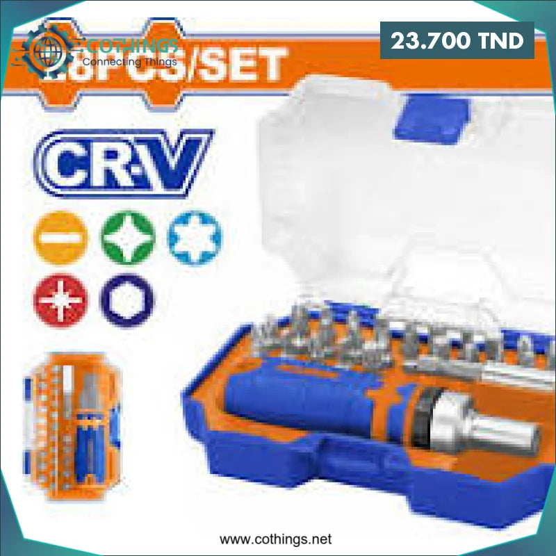 Acheter JEU D EMBOUT VISSEUSE 28 PCS WSS8B28 en Tunisie -  Disponible au meilleur prix sur CoThings