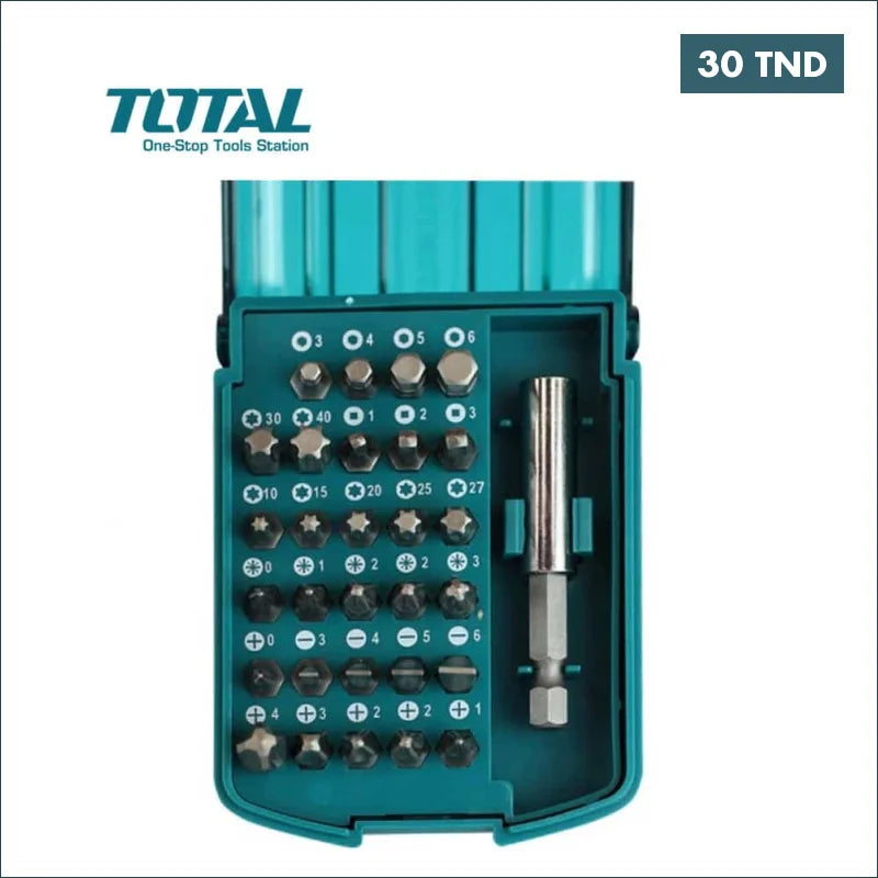 Acheter Jeu D’embouts De Tournevis 30 Pcs TOTAL TACSD10306 en Tunisie -  Disponible au meilleur prix sur CoThings