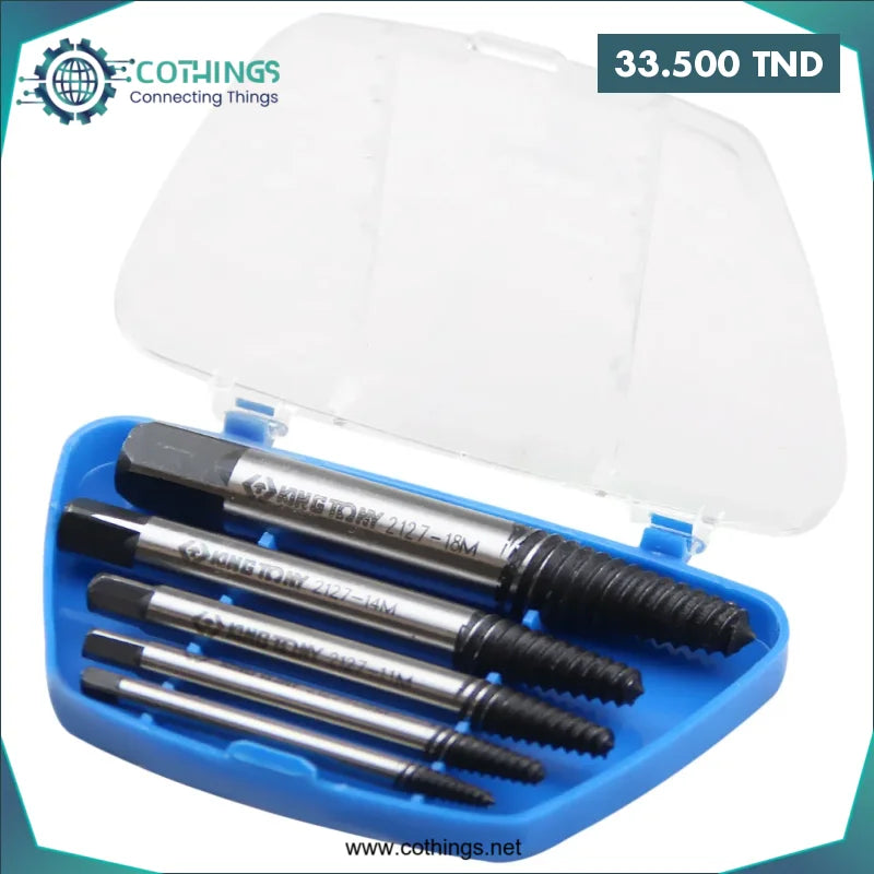Acheter Jeu Extracteur De Goujon 5PCS -KING TONY en Tunisie -  Disponible au meilleur prix sur CoThings