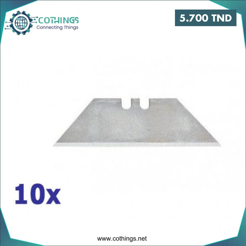 Acheter Jeu De Lame Cutter 61 x 19 x 0.6mm 10PCS TOLSEN en Tunisie -  Disponible au meilleur prix sur CoThings