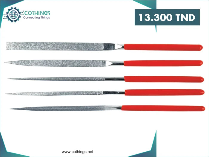 Acheter Jeu De Limes Aiguille 5 x 185mm 5pcs HARDEN en Tunisie -  Disponible au meilleur prix sur CoThings