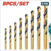 Acheter Jeu De Meche Acier HSS 8pcs 2-8mm TOTAL en Tunisie - Disponible au meilleur prix sur CoThings