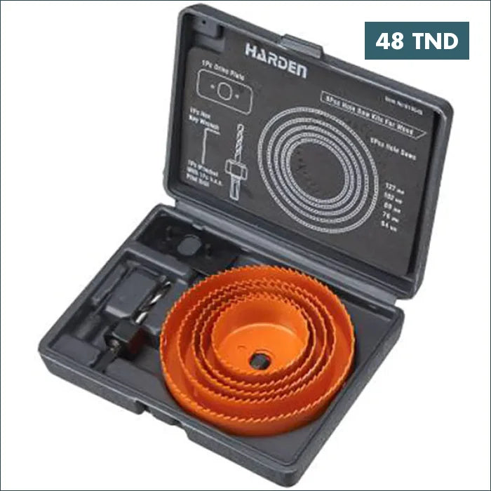 Acheter Jeu de scies cloches pour bois 16 pièces Harden 610548 en Tunisie -  Disponible au meilleur prix sur CoThings