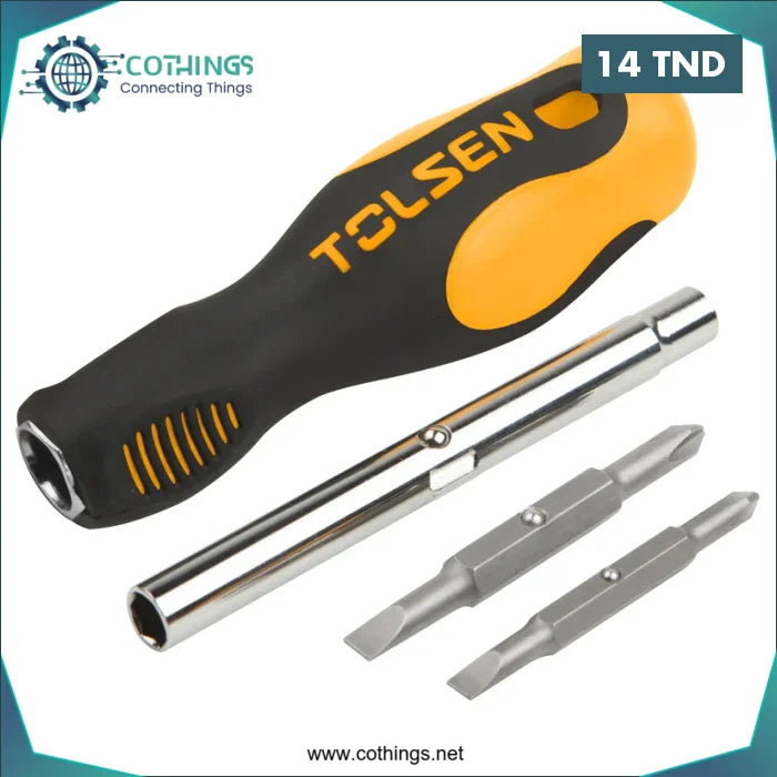 Acheter Jeu de tournevis 6 en 1 Tolsen 20043 en Tunisie -  Disponible au meilleur prix sur CoThings