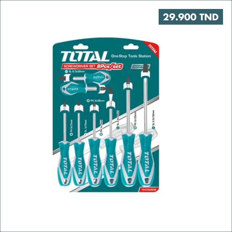 Acheter Jeu de tournevis 8 pièces THT250608 en Tunisie -  Disponible au meilleur prix sur CoThings
