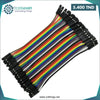 Acheter jeux de 40 fils de connexion femelle femelle 10cm pour arduino en Tunisie - Disponible au meilleur prix sur CoThings