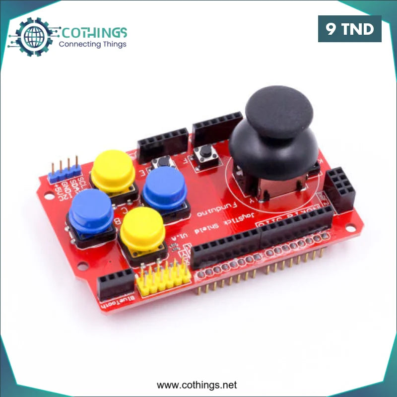 Acheter JoyStick Shield Module de contrôle des robots en Tunisie -  Disponible au meilleur prix sur CoThings
