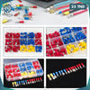 Acheter Kit 280pcs Connecteur de fil de pelle à sertir 2.8mm /4.8mmmm/6.3mm Terminaux isolés mâle/femelle en Tunisie - Disponible au meilleur prix sur CoThings