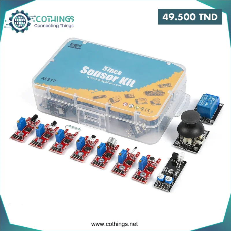 Acheter Kit 37 capteurs en Tunisie -  Disponible au meilleur prix sur CoThings
