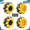 Acheter KIT 4 Roues McNamum jaune 60MM-K (4PCS:2PCS DROITE,2PCS GAUCHE) SANS MOTEURS en Tunisie - Disponible au meilleur prix sur CoThings