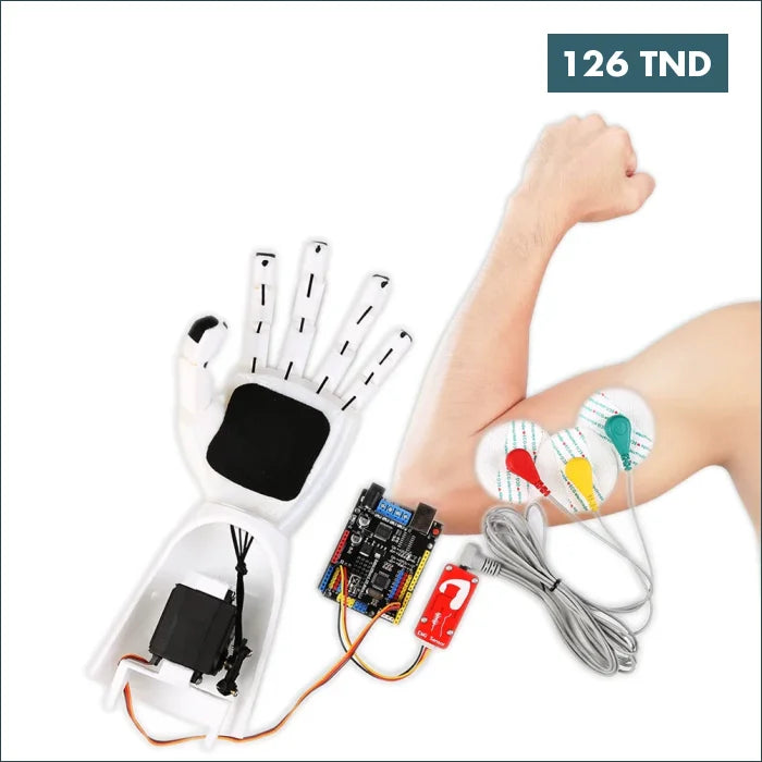 Acheter Kit Module Capteur de Signal Musculaire EMG pour Arduino en Tunisie -  Disponible au meilleur prix sur CoThings
