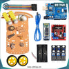 Acheter Kit Robot 2WD Téléguide + Suiveur de Ligne en Tunisie - Disponible au meilleur prix sur CoThings