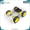 Acheter Kit de robot 4 roues (Chassis) en Tunisie - Disponible au meilleur prix sur CoThings