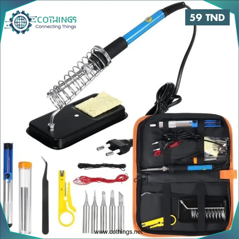 Acheter Kit de soudure utile 220V 60W prise en Tunisie -  Disponible au meilleur prix sur CoThings