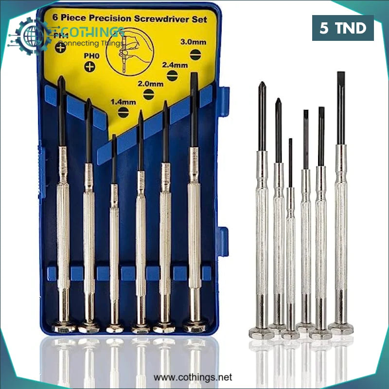 Acheter kit tournevis d’outils de précision en Tunisie -  Disponible au meilleur prix sur CoThings