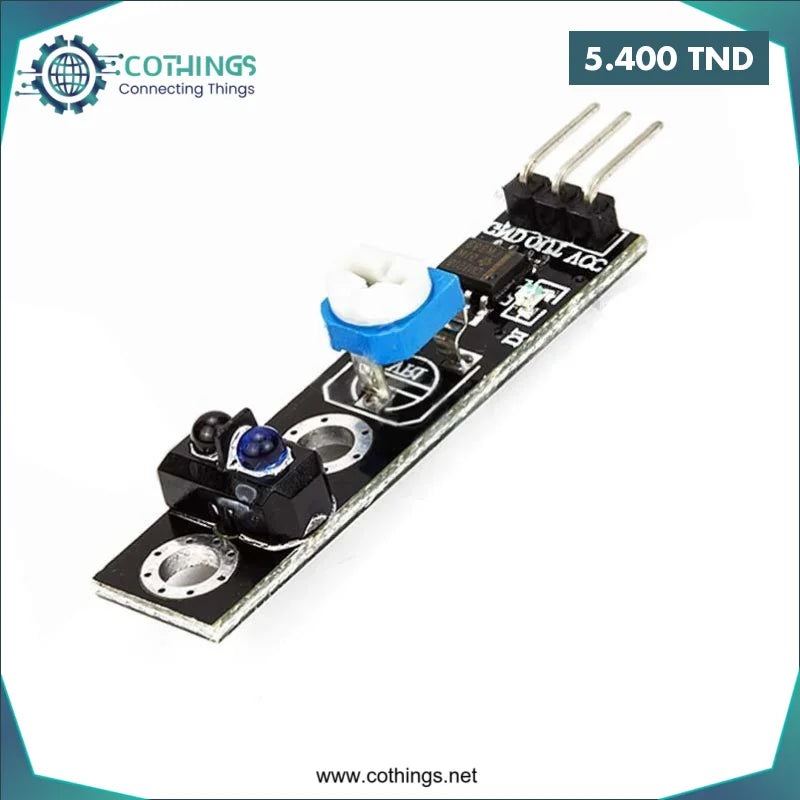 Acheter KY-033 TCRT5000 CAPTEUR SUIVEUR DE LIGNE 3 PINES en Tunisie -  Disponible au meilleur prix sur CoThings
