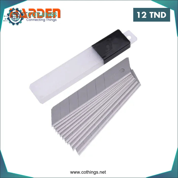 Acheter Lames de couteau Harden 10 pièces 25 x 125 mm en Tunisie -  Disponible au meilleur prix sur CoThings
