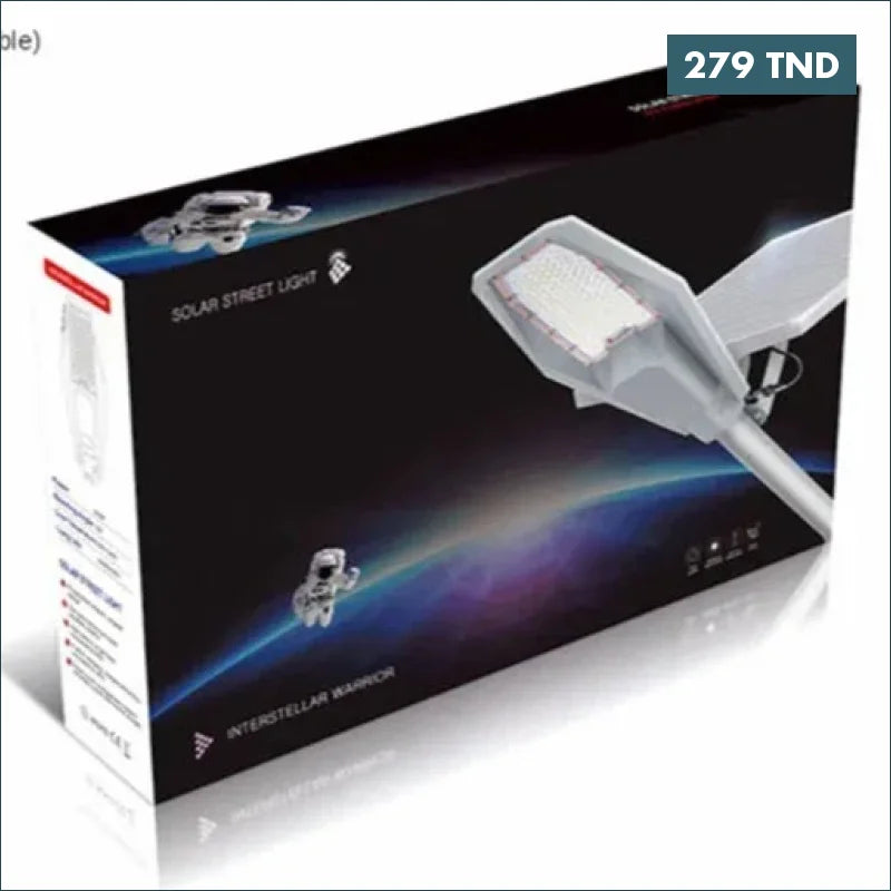Acheter Lampadaire LED solaire 200W Rechargeable avec télécommande en Tunisie -  Disponible au meilleur prix sur CoThings