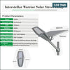 Acheter Lampadaire LED solaire 300W Rechargeable avec télécommande en Tunisie - Disponible au meilleur prix sur CoThings