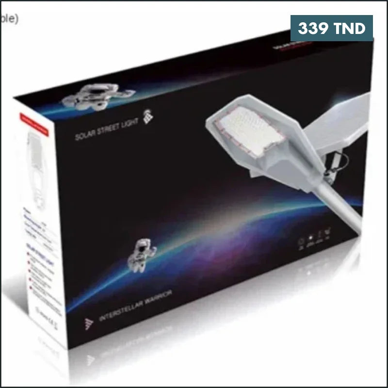 Acheter Lampadaire LED solaire 300W Rechargeable avec télécommande en Tunisie -  Disponible au meilleur prix sur CoThings