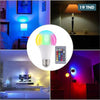 Acheter Lampe E27 LED Multicolor RGB 220V avec telecommande en Tunisie - Disponible au meilleur prix sur CoThings