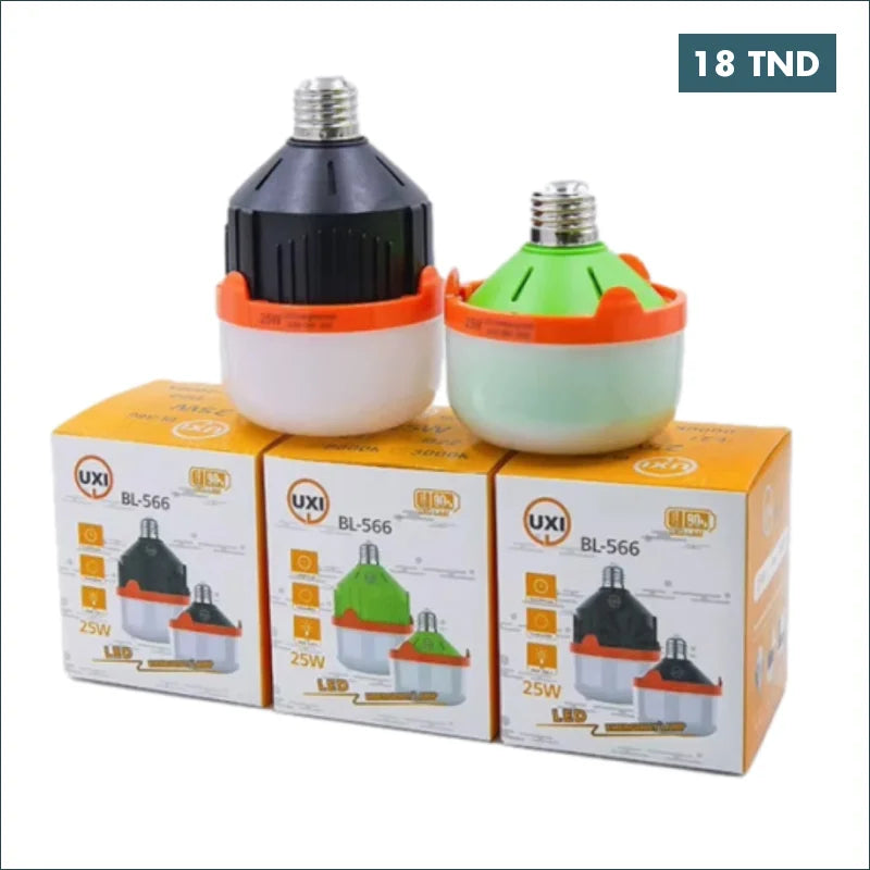 Acheter Lampe E27 Rechargeable 6-8H 6500K en Tunisie -  Disponible au meilleur prix sur CoThings