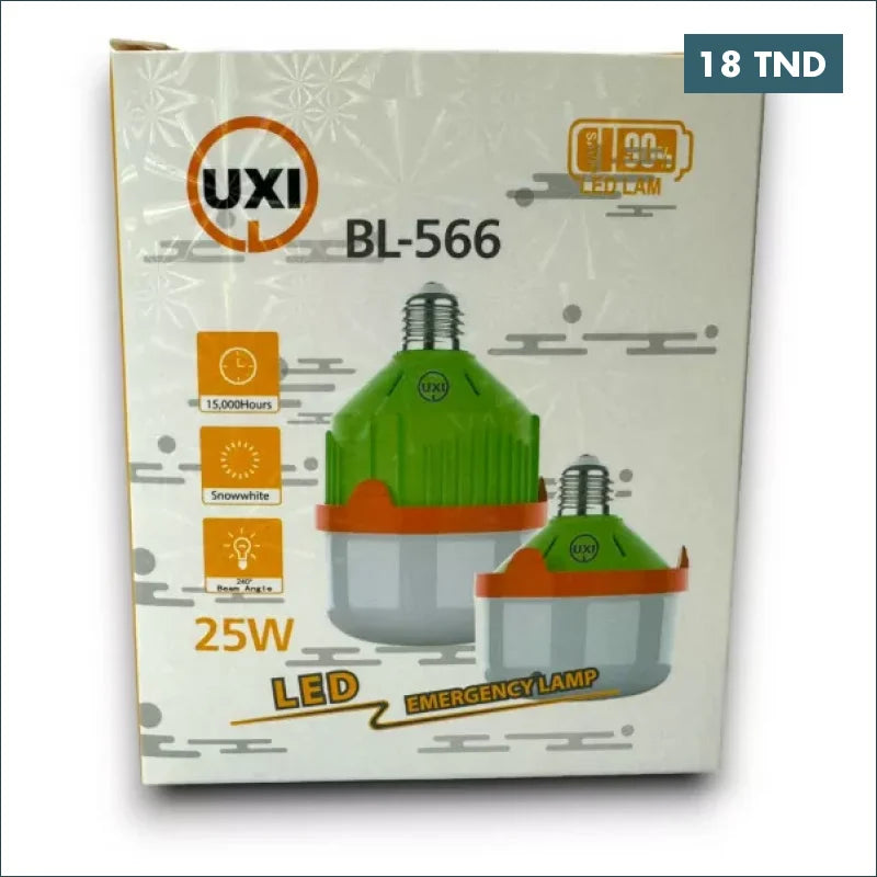 Acheter Lampe E27 Rechargeable 6-8H 6500K en Tunisie -  Disponible au meilleur prix sur CoThings