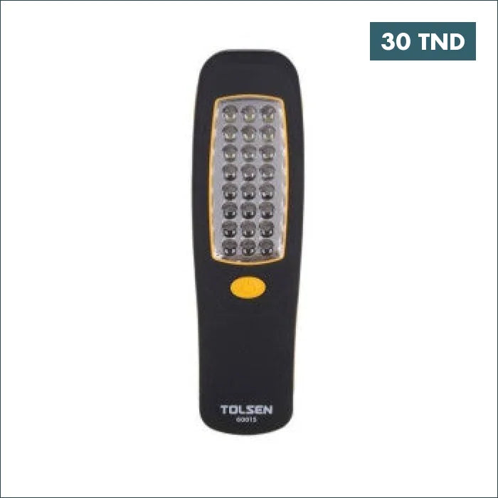 Acheter Lampe torche de travail 24LED 40 Lumens 30M Tolsen en Tunisie -  Disponible au meilleur prix sur CoThings