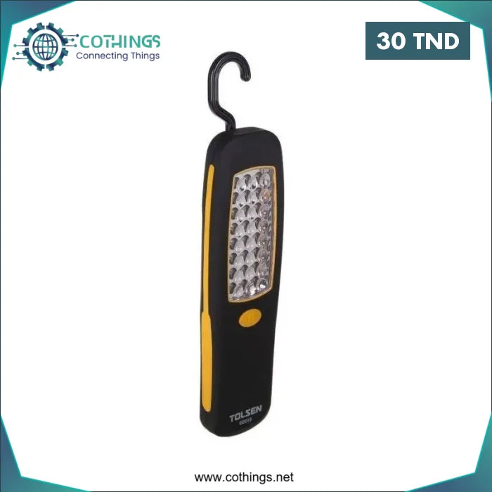Acheter Lampe torche de travail 24LED 40 Lumens 30M Tolsen en Tunisie -  Disponible au meilleur prix sur CoThings