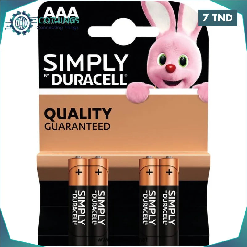 Acheter LR03/MN244 Pile Duracell AAA en Tunisie -  Disponible au meilleur prix sur CoThings