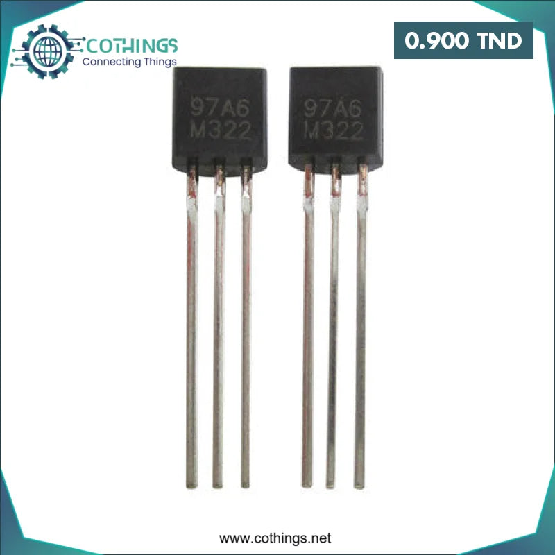 Acheter MAC97A6 97A6 TO-92 Triacs thy-6a 400V TRIAC en Tunisie -  Disponible au meilleur prix sur CoThings