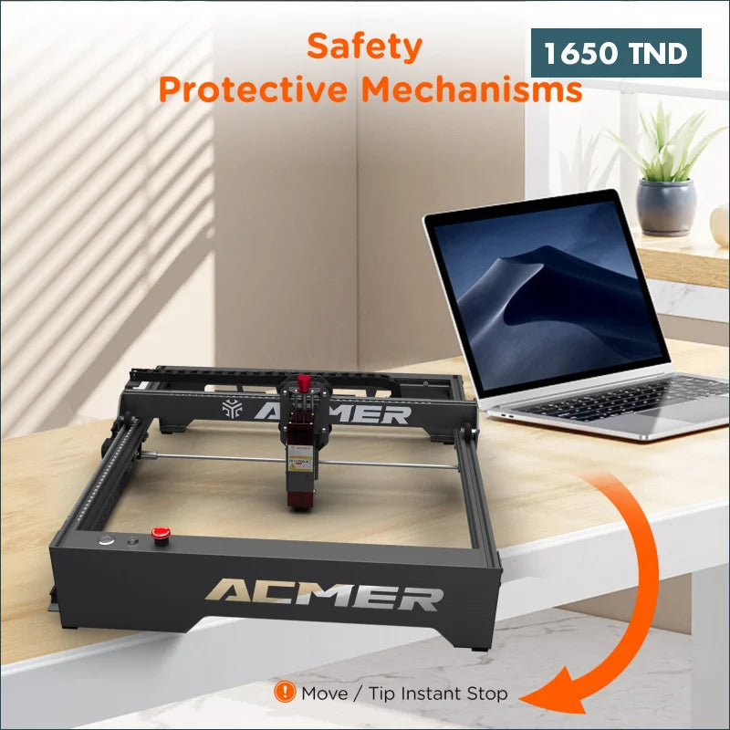 Acheter Machine de gravure Laser 10W ACMER P1 PRO en Tunisie -  Disponible au meilleur prix sur CoThings