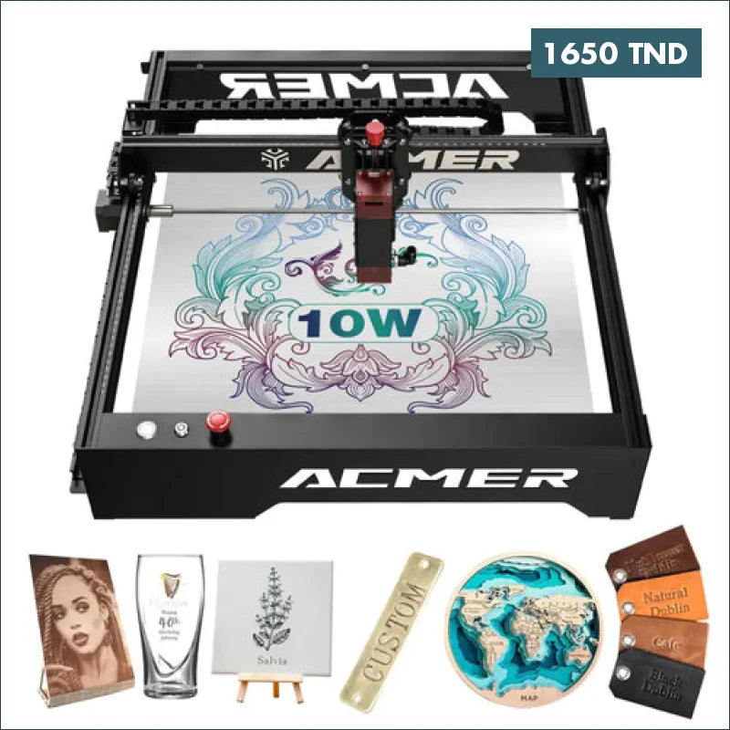 Acheter Machine de gravure Laser 10W ACMER P1 PRO en Tunisie -  Disponible au meilleur prix sur CoThings
