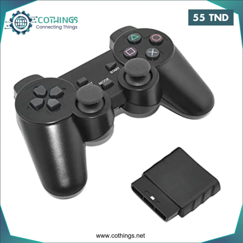 Acheter Manette PS2/PS3/PSX sans fil 2.4GHZ pour robot Arduino/STM32 en Tunisie -  Disponible au meilleur prix sur CoThings