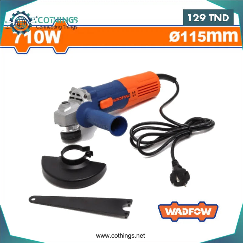 Acheter Meuleuse d’angle 4’ 710w Wadfow en Tunisie -  Disponible au meilleur prix sur CoThings